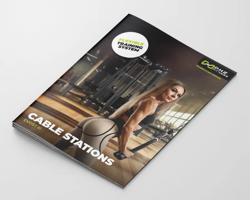 DHZ Fitness Preview Katalog A4 Cable Stations