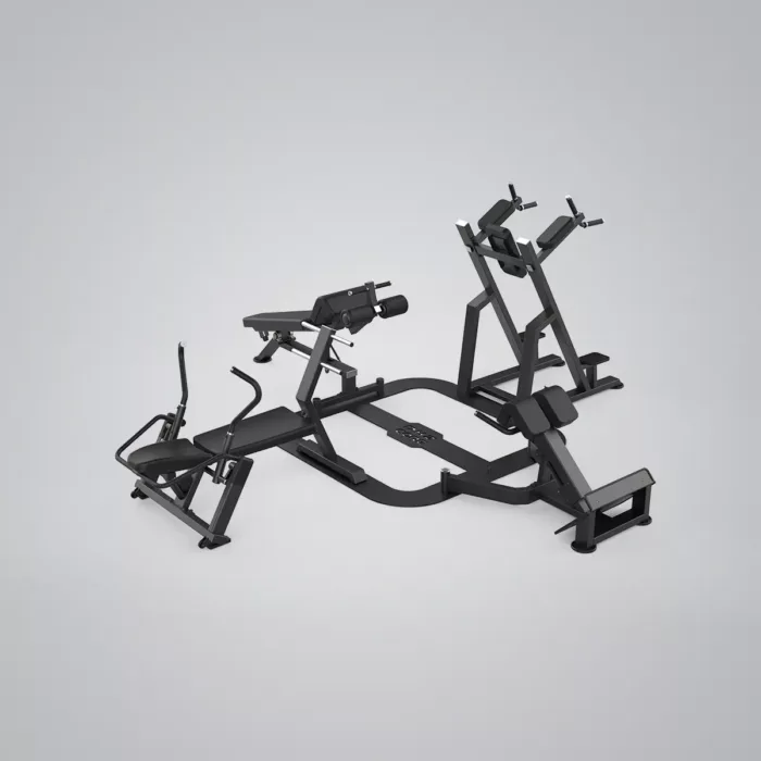 DHZ Fitness | Benches, Core Circle, U3058PJ, Belly, Back, CORE CIRCLE - L SQUARE with 4 benches -