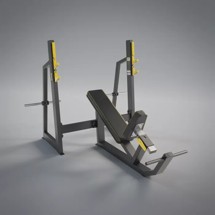 DHZ Fitness | Benches, Evost 2, Evost II, A3042, Chest, EVOST II - Olympic Incline Bench-