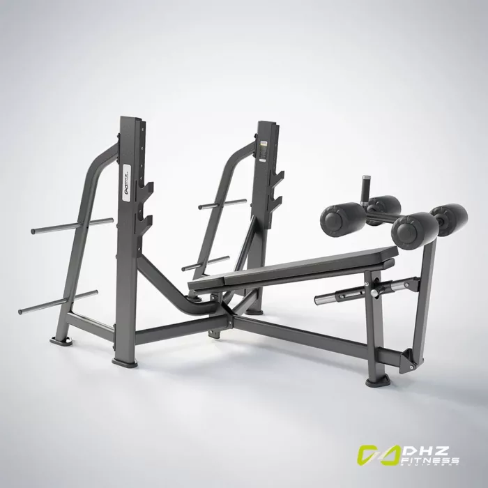 DHZ Fitness | Benches, Fusion Pro, E7041, Chest, FUSION PRO - Olympic Bench Decline-