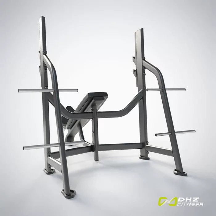 DHZ Fitness | Benches, Fusion Pro, E7042, Chest, FUSION PRO - Olympic Bench Incline-