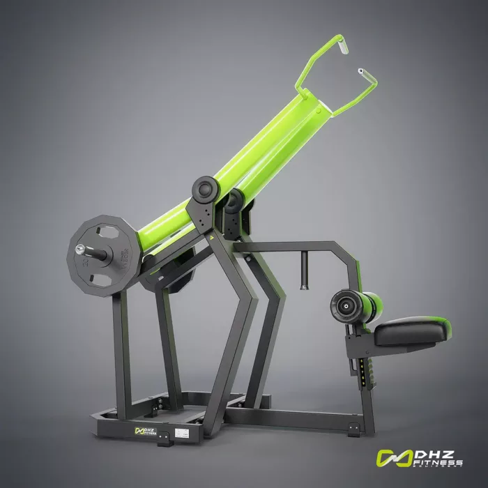 DHZ Fitness | Plate Loaded, Y900, Y920L, Back, Plate loaded - PULL DOWN - start help